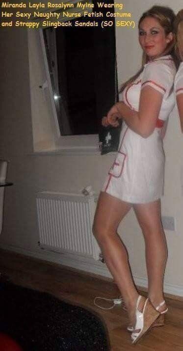 Free porn pics of Miranda in her sexy nurse uniform  1 of 12 pics