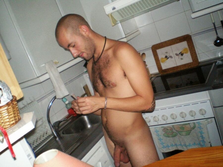 Free porn pics of Guys naked in kitchen 10 of 10 pics