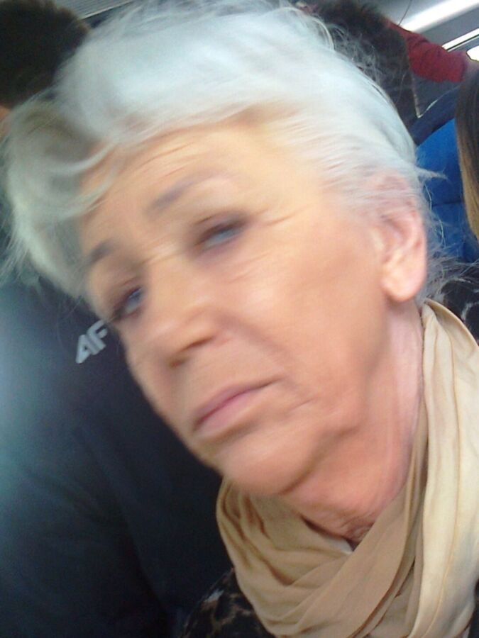 Free porn pics of Mature candid - hot polish granny, gilf in crowded bus 5 of 10 pics