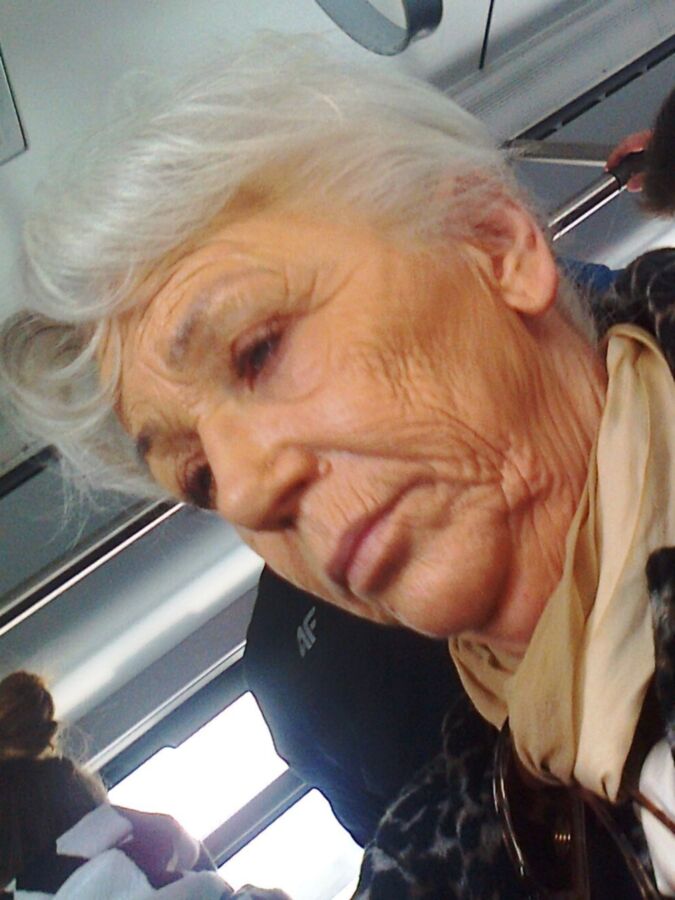 Free porn pics of Mature candid - hot polish granny, gilf in crowded bus 3 of 10 pics