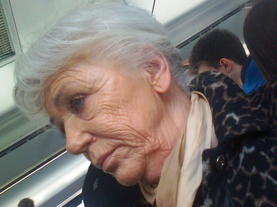Free porn pics of Mature candid - hot polish granny, gilf in crowded bus 1 of 10 pics