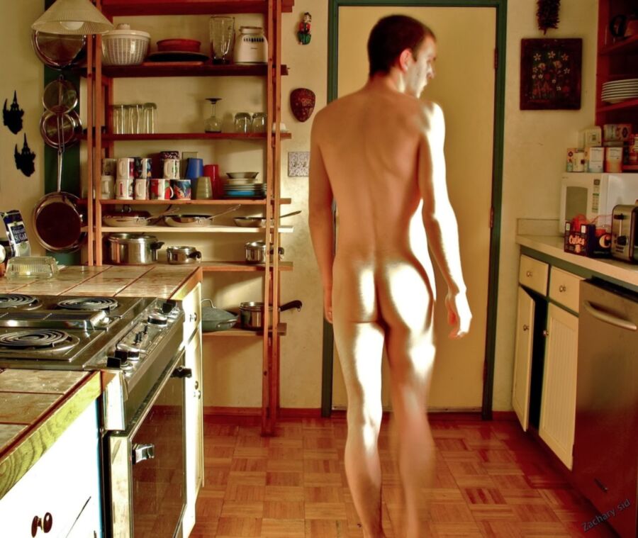 Free porn pics of Guys naked in kitchen 2 of 10 pics