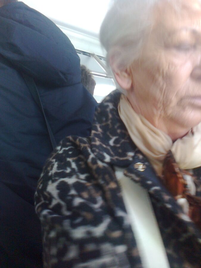 Free porn pics of Mature candid - hot polish granny, gilf in crowded bus 6 of 10 pics