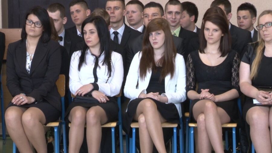 Free porn pics of Pantyhose legs - teens at end of the school year. 7 of 24 pics