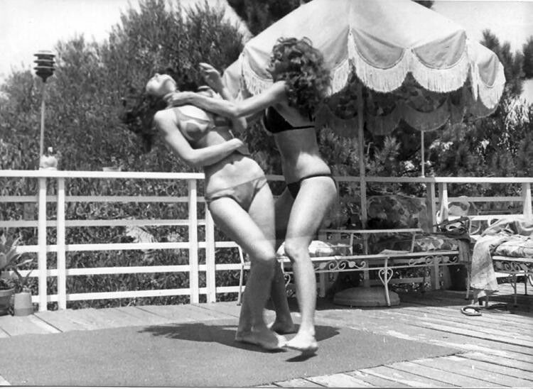 Free porn pics of Vintage Catfight and Bitchfight Pics 16 of 102 pics
