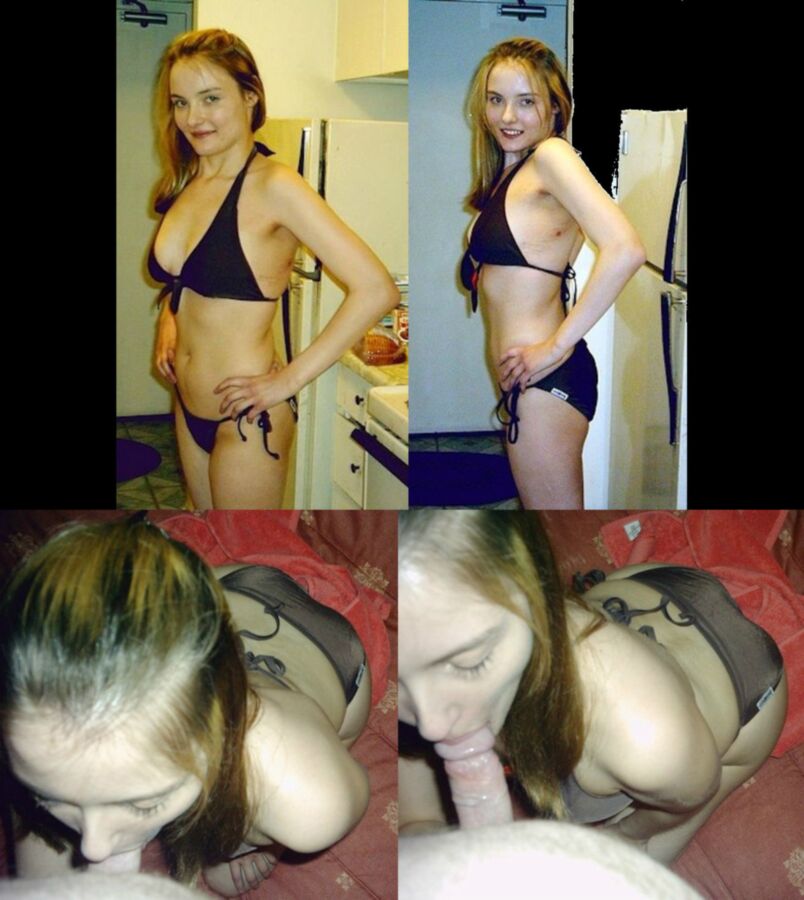 Free porn pics of Mary Bikini Blonde Super String Bikini Blowjob  1 of 14 pics