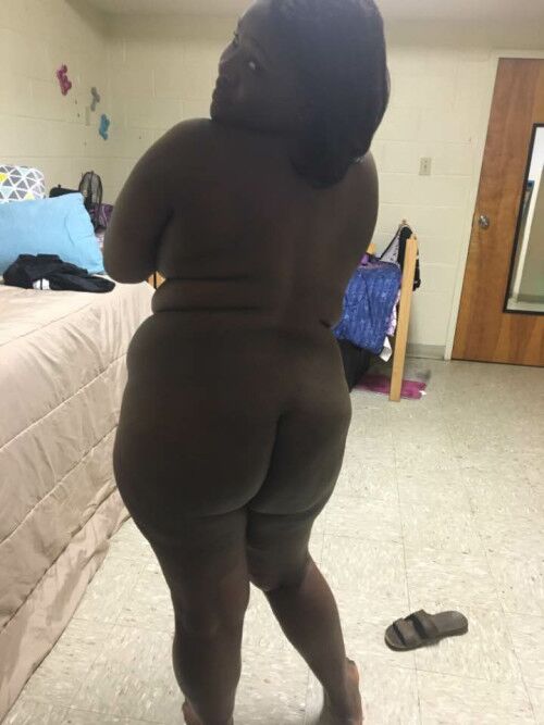Free porn pics of Black BBW Nude and Barefoot  8 of 9 pics