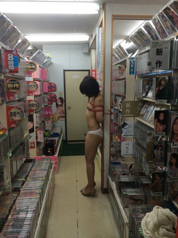 Free porn pics of SLUTS TEASING AT SEX SHOP (JAPAN) 2 of 34 pics