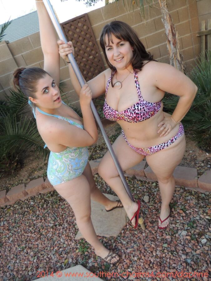 Free porn pics of Two very hot BBW Milfs in Bikini 22 of 58 pics