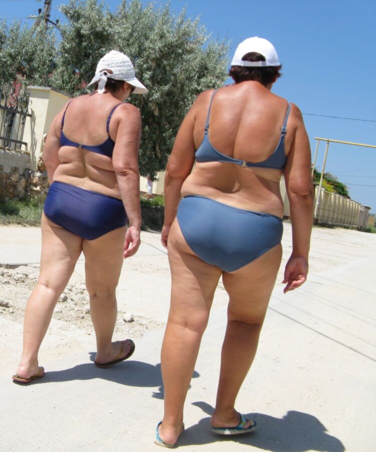 Free porn pics of Two Grannies walking 1 of 7 pics