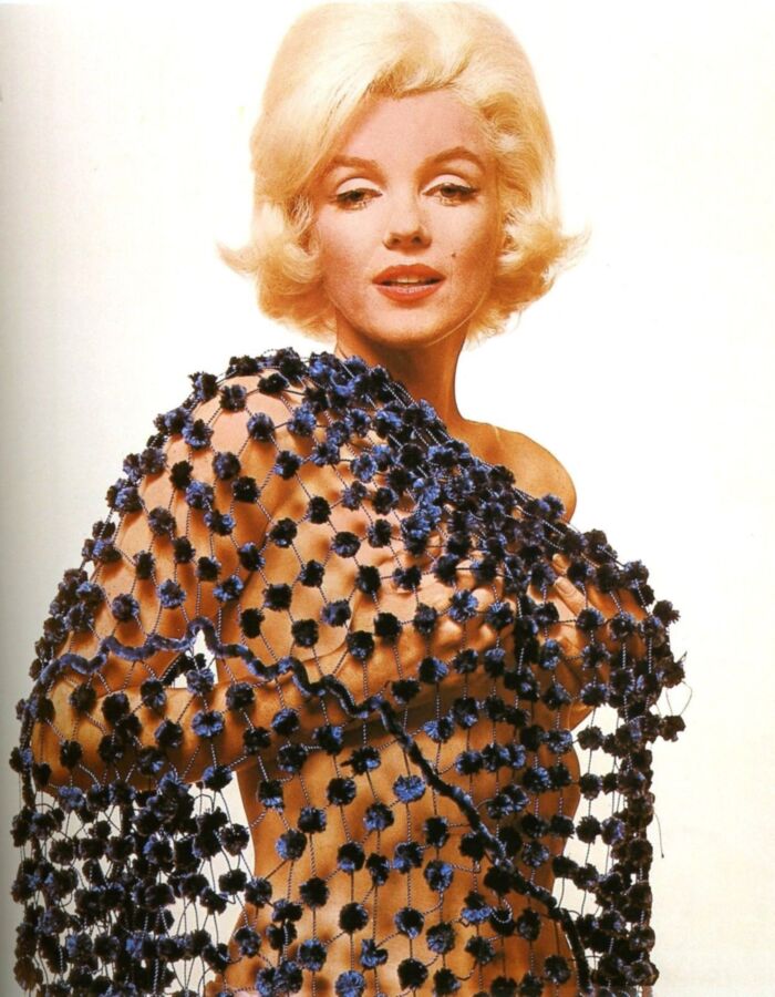 Free porn pics of Marilyn Monroe Nude in Dotted Scarf 1 of 62 pics