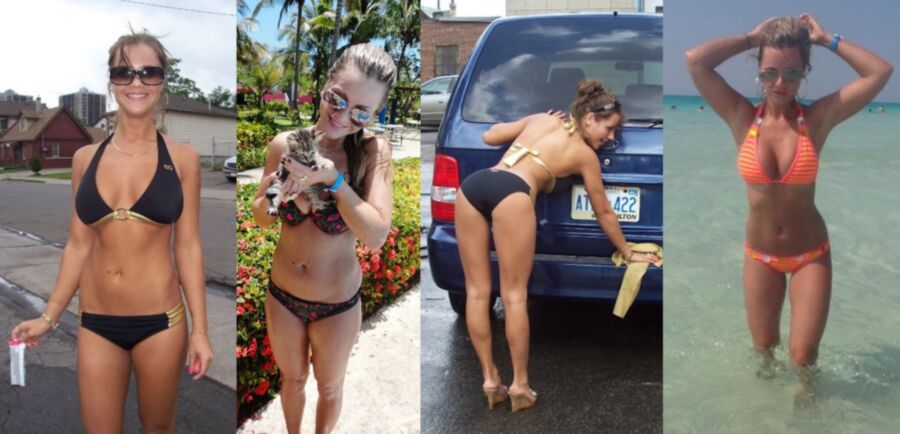 Free porn pics of Sarah Kantorova Stripper Killer Bikini Body 8 of 15 pics