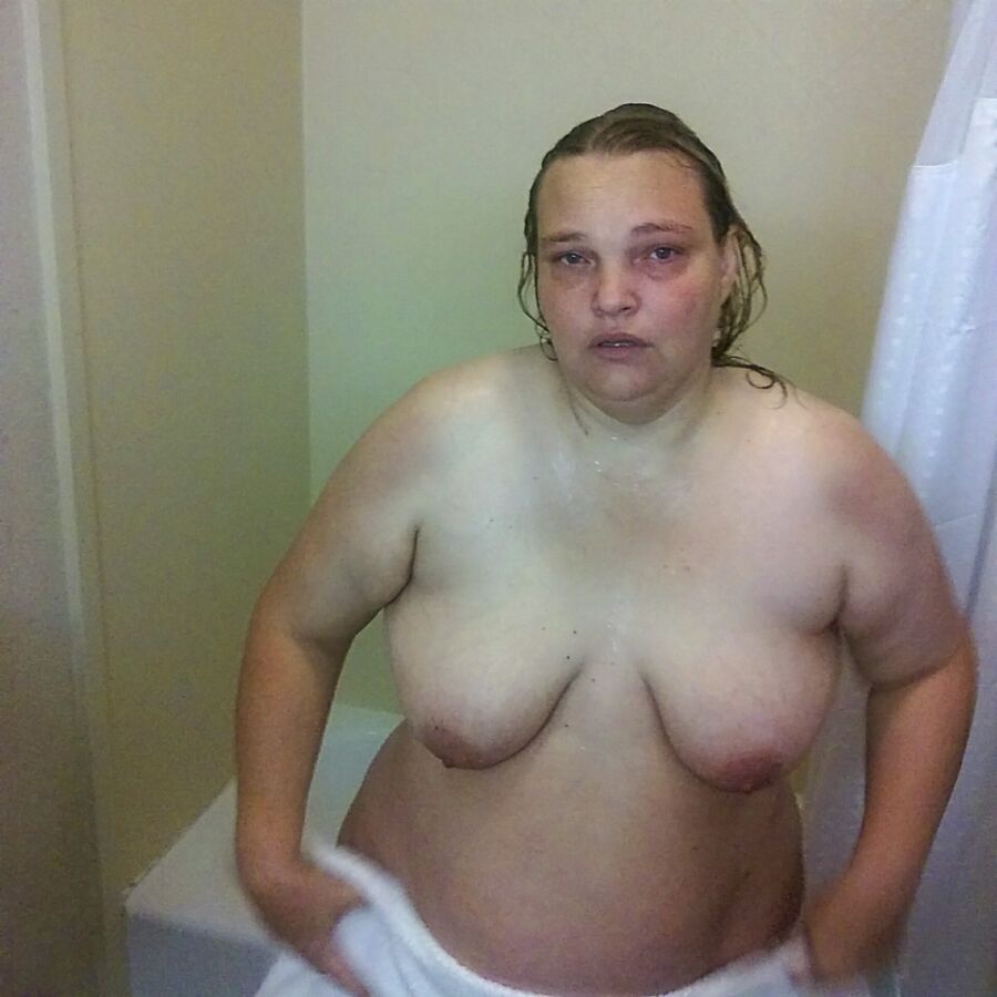 Free porn pics of Shower time with my fat wife 9 of 50 pics