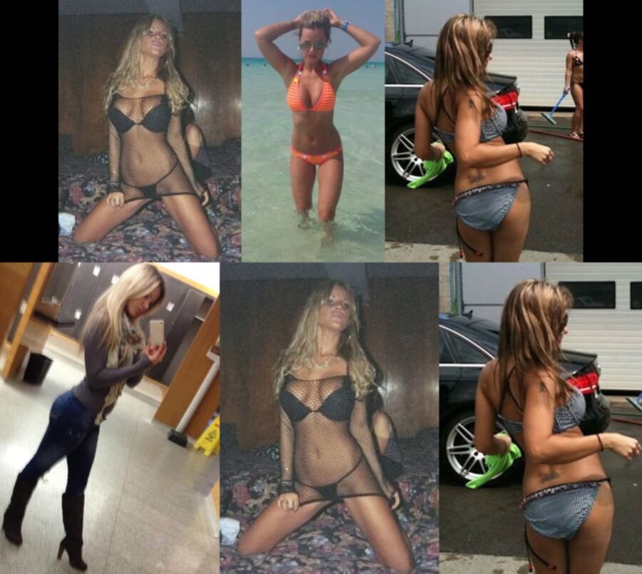 Free porn pics of Sarka Kantorova Stripper Works Crap Load Of Tiny Bikinis 5 of 15 pics