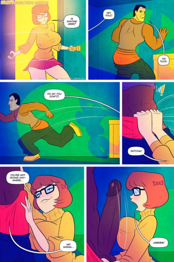 Free porn pics of  Velma’s Monstrous Surprise 1 of 3 pics