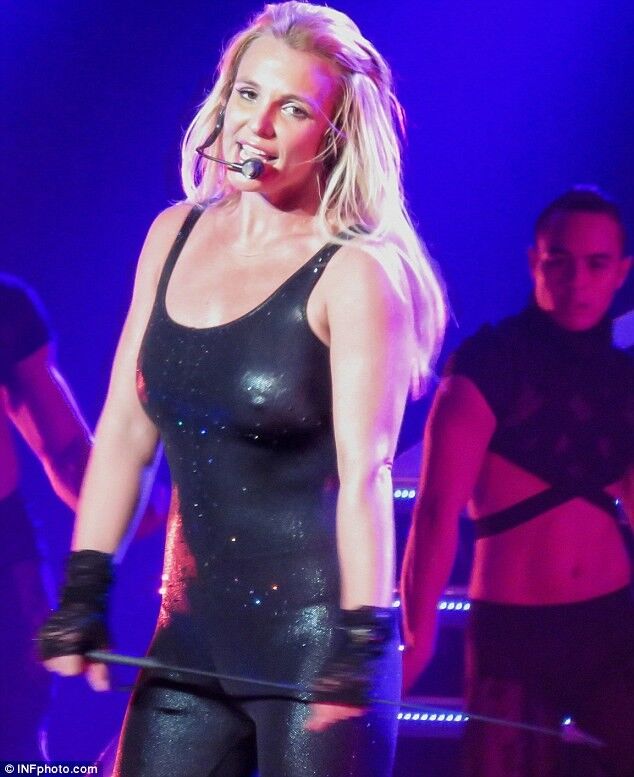 Free porn pics of Britney Spears - On Stage Slutwear  3 of 45 pics