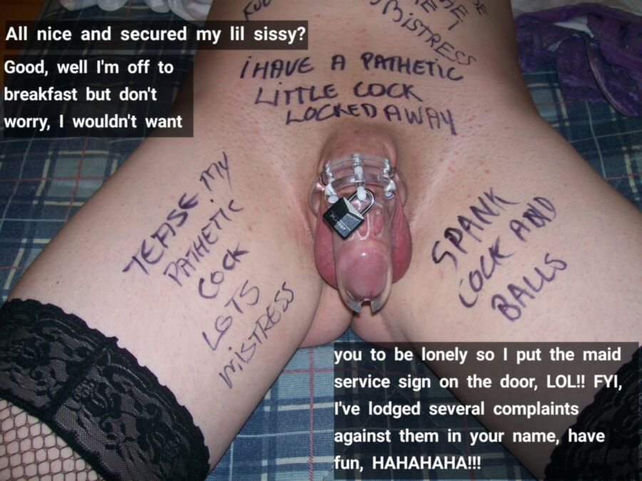 Free porn pics of Sissy humiliations XLVI 5 of 8 pics