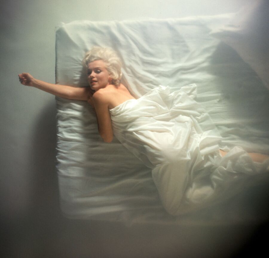 Free porn pics of Marilyn Monroe Nude Wrapped in White Bed Sheets 10 of 94 pics