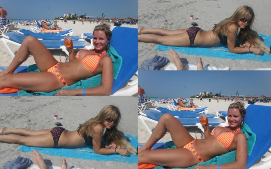 Free porn pics of Sarah Kantorova Bikini Stripper Customer Vacations 15 of 15 pics
