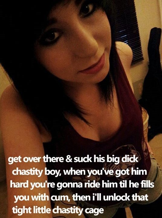 Free porn pics of femdom - cuckold chastity bi humiliation 11 of 28 pics