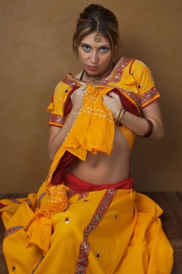 Free porn pics of SMALL BOOBED TEEN IN INDIAN POSTURE 7 of 14 pics