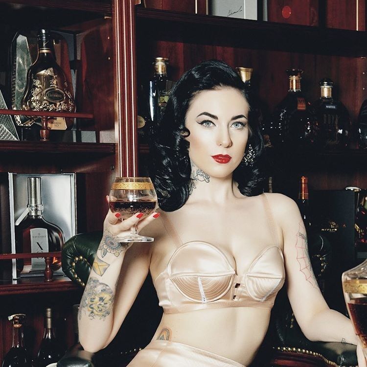 Free porn pics of Czech Dita Von Teese (Therese Rosier) 17 of 35 pics