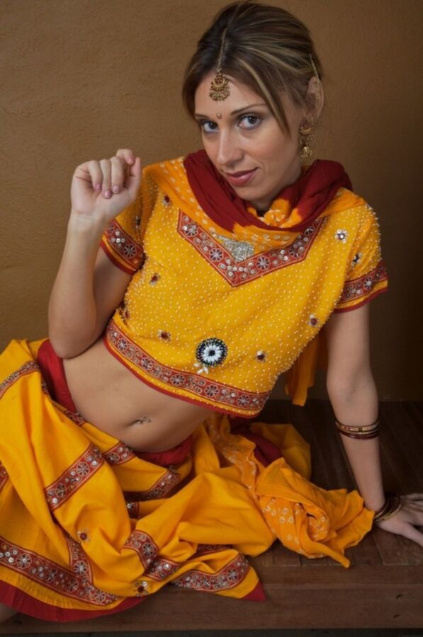 Free porn pics of SMALL BOOBED TEEN IN INDIAN POSTURE 3 of 14 pics