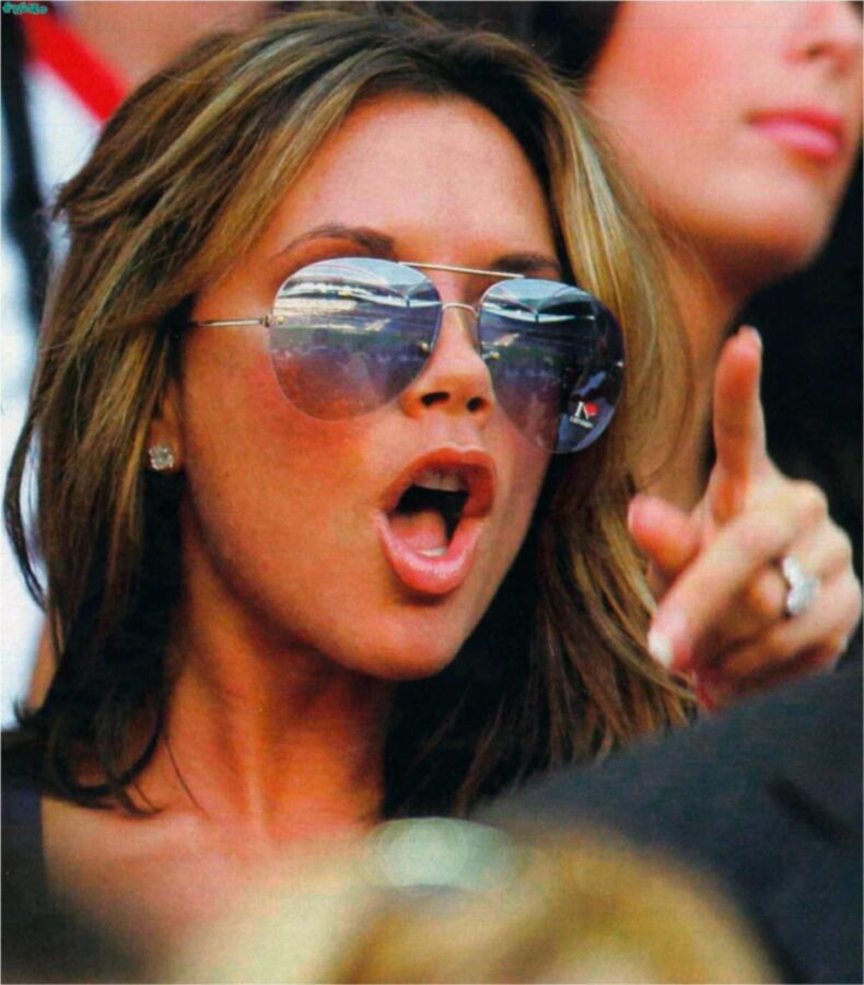 Free porn pics of Victoria Beckham With Her Mouth Open  9 of 24 pics