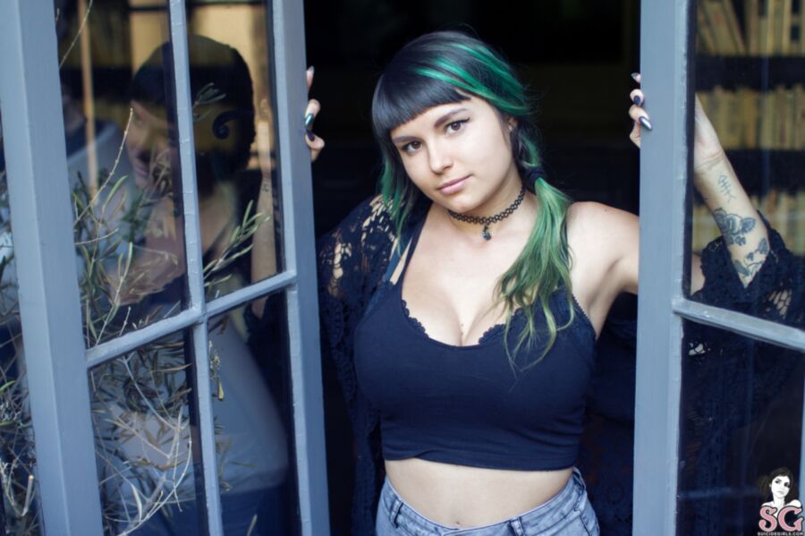 Free porn pics of SuicideGirls - Cute Chubby Lusia Botanica 6 of 61 pics