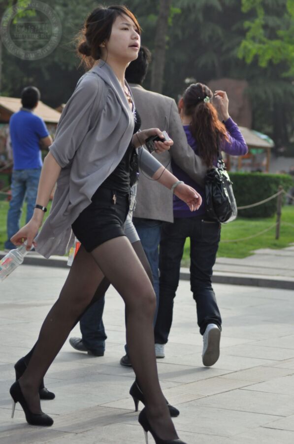 Free porn pics of Candid Chinese Girls in Pantyhose 10 of 35 pics