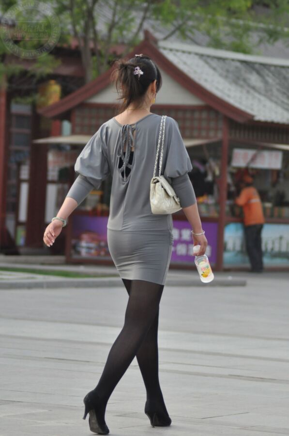 Free porn pics of Candid Chinese Girls in Pantyhose 21 of 35 pics