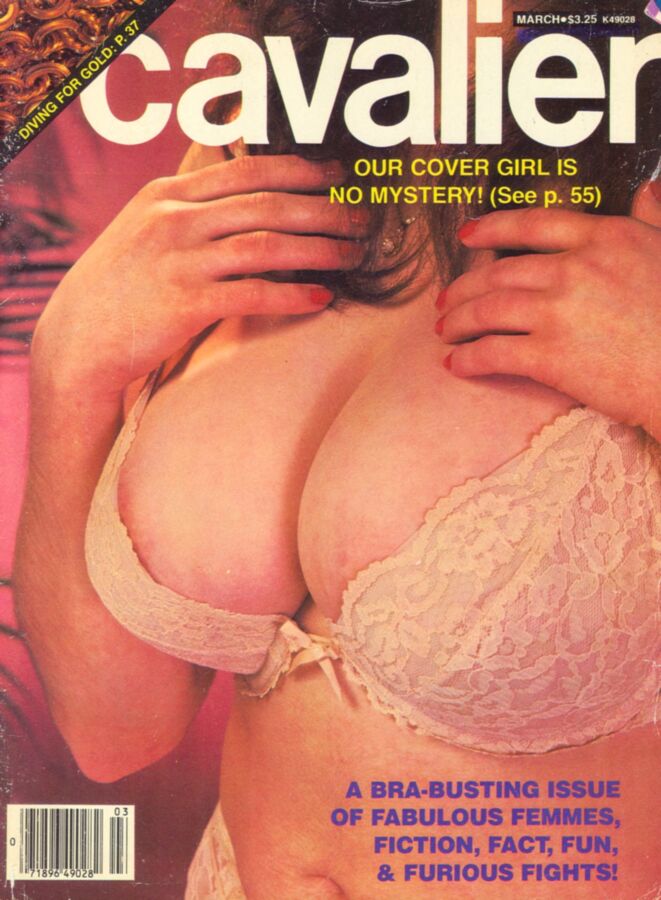 Free porn pics of Boobs in bras on the magazine cover 1 of 53 pics