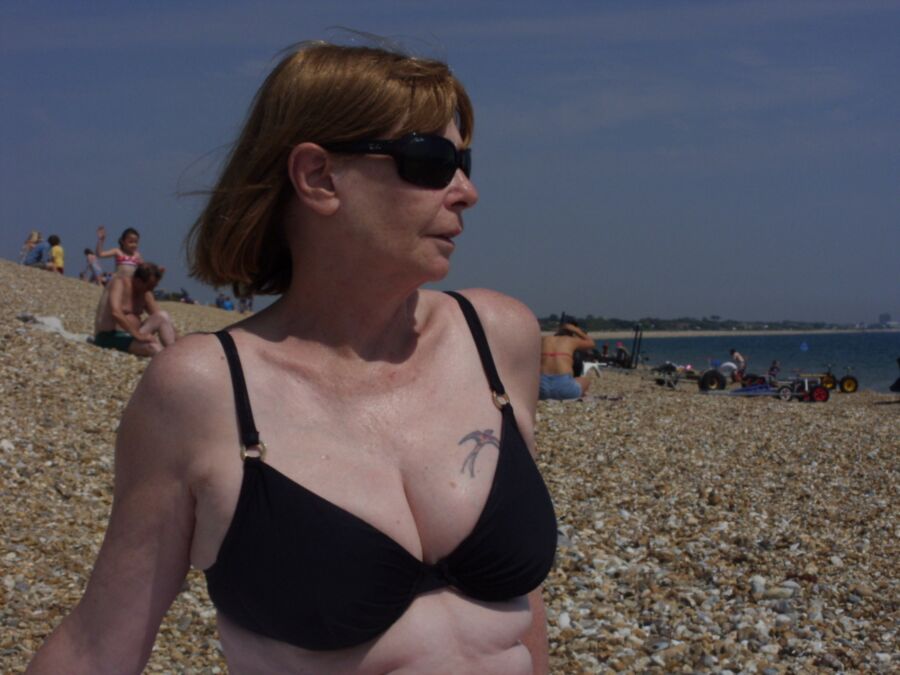 Free porn pics of Amateur MILF on the Beach 21 of 50 pics