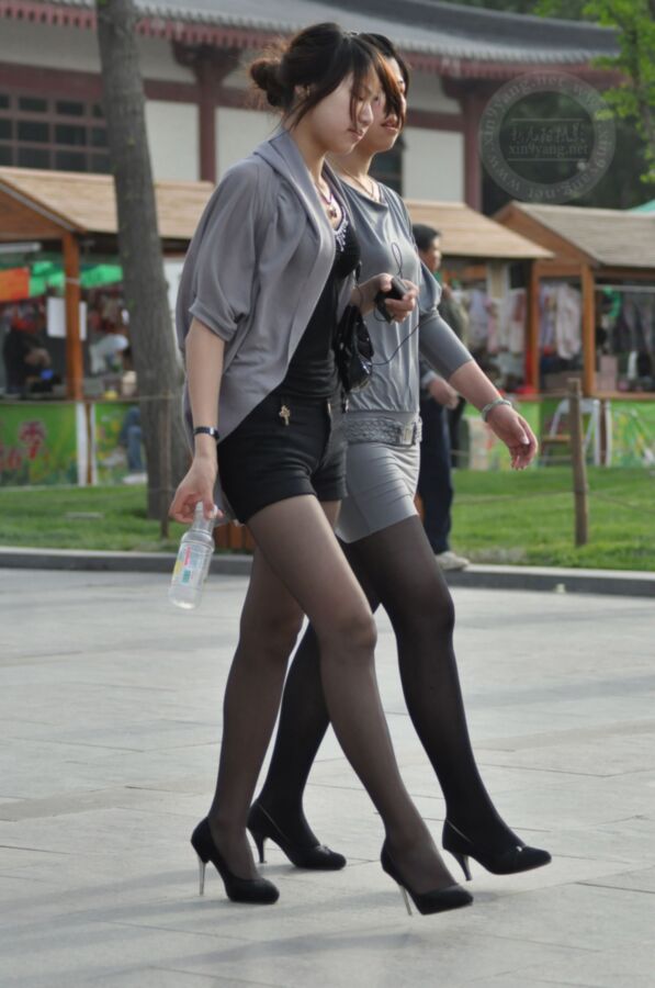 Free porn pics of Candid Chinese Girls in Pantyhose 8 of 35 pics