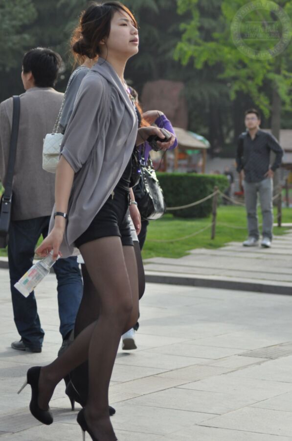 Free porn pics of Candid Chinese Girls in Pantyhose 11 of 35 pics