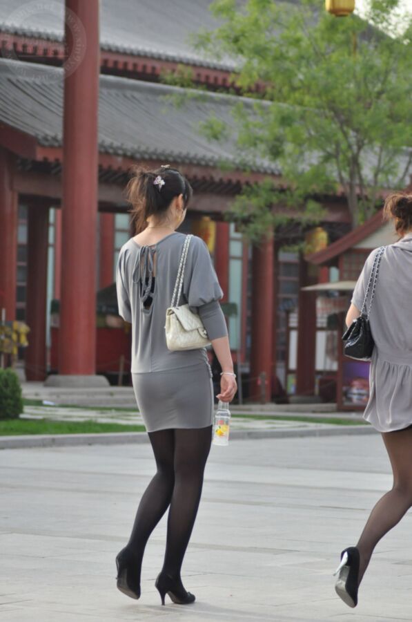 Free porn pics of Candid Chinese Girls in Pantyhose 19 of 35 pics