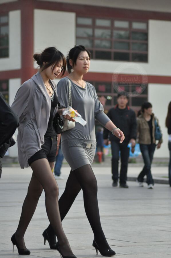 Free porn pics of Candid Chinese Girls in Pantyhose 2 of 35 pics