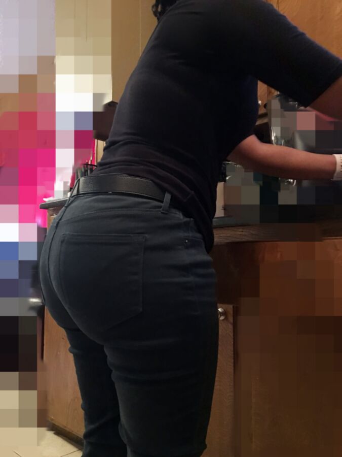 Free porn pics of  Candids of GF best friend in Hunter Green Jeans 3 of 31 pics