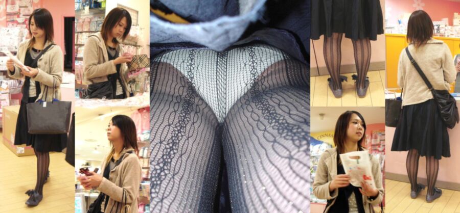 Free porn pics of Asian Upskirt(pantyhose) 24 of 48 pics