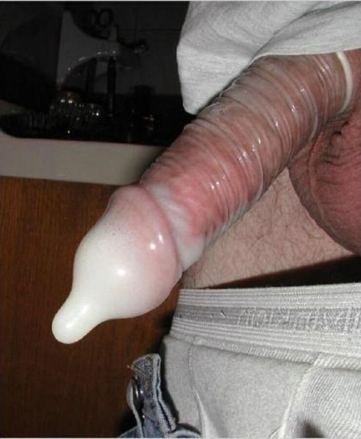 Cum in condom porn Cum in condom porn