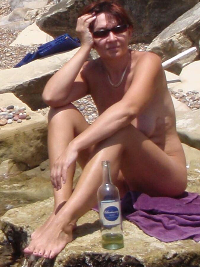 Free porn pics of Amateur Mature with Saggy Tits Naked Outdoors 17 of 33 pics
