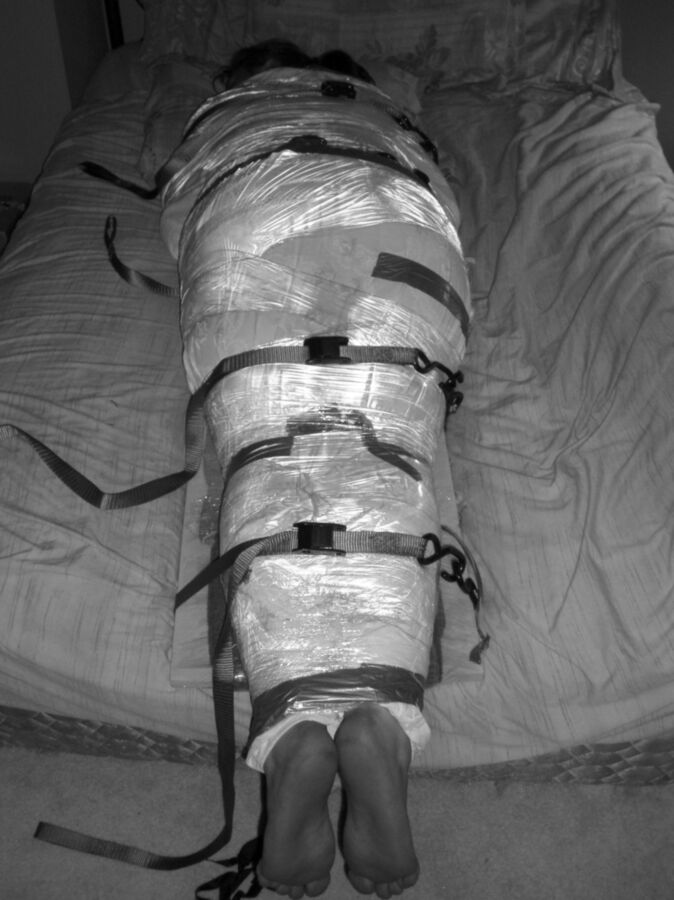 Free porn pics of Barefoot Mummification Bondage And Tickling 11 of 14 pics