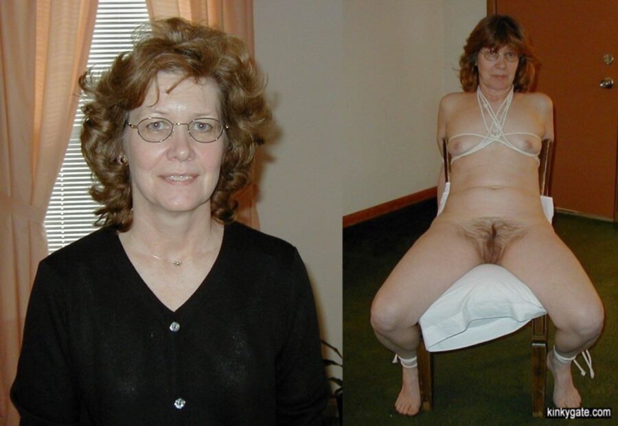Free porn pics of My mature slave wife tied in many ways 13 of 23 pics