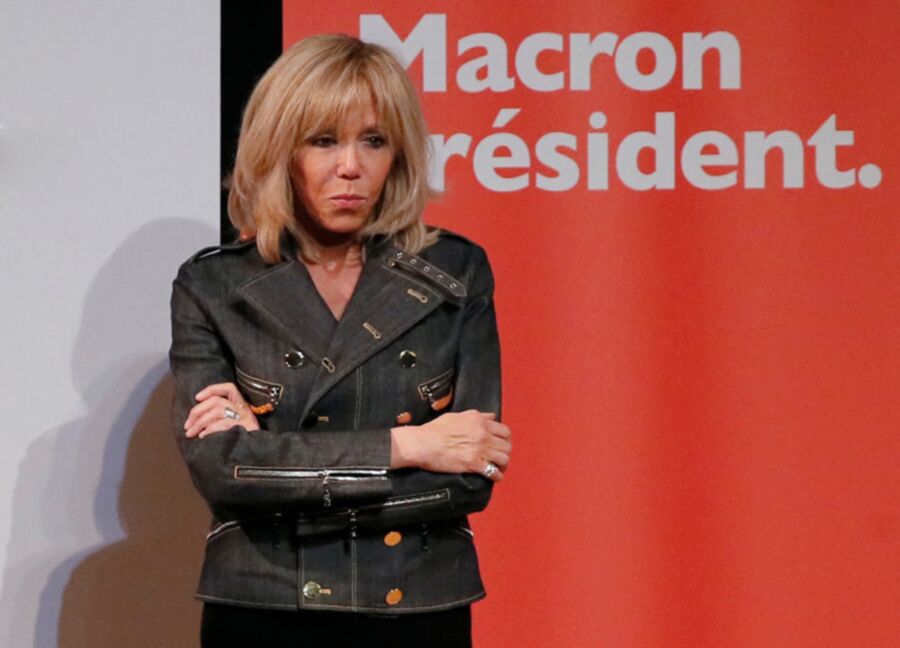 Free porn pics of Brigitte Macron the new French queen 16 of 21 pics