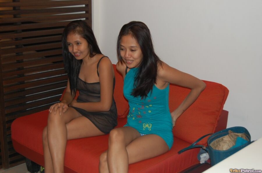 Free porn pics of Filipinas Jehhan and Mika share their Bushes 4 of 126 pics
