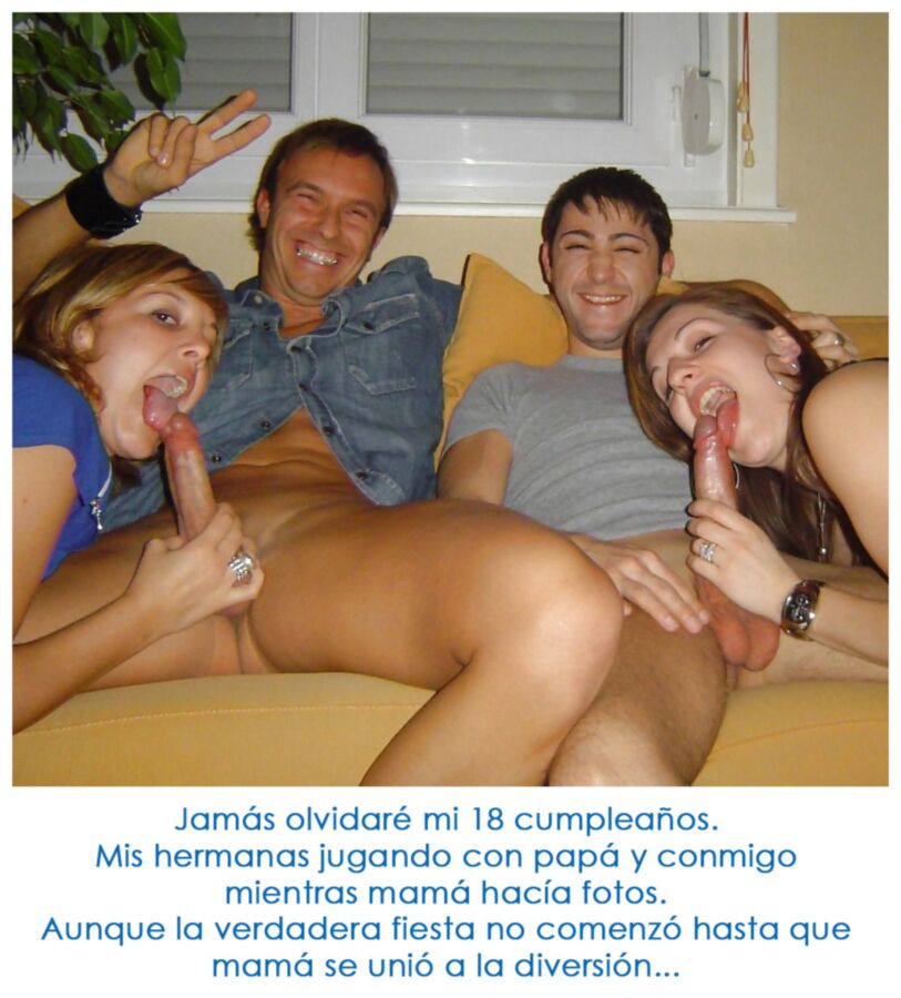 Free porn pics of Incest Dad Daughter Captions Papá Hija Español 7 of 10 pics