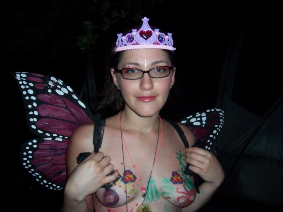 Free porn pics of nerdy party girl showing in public 7 of 75 pics