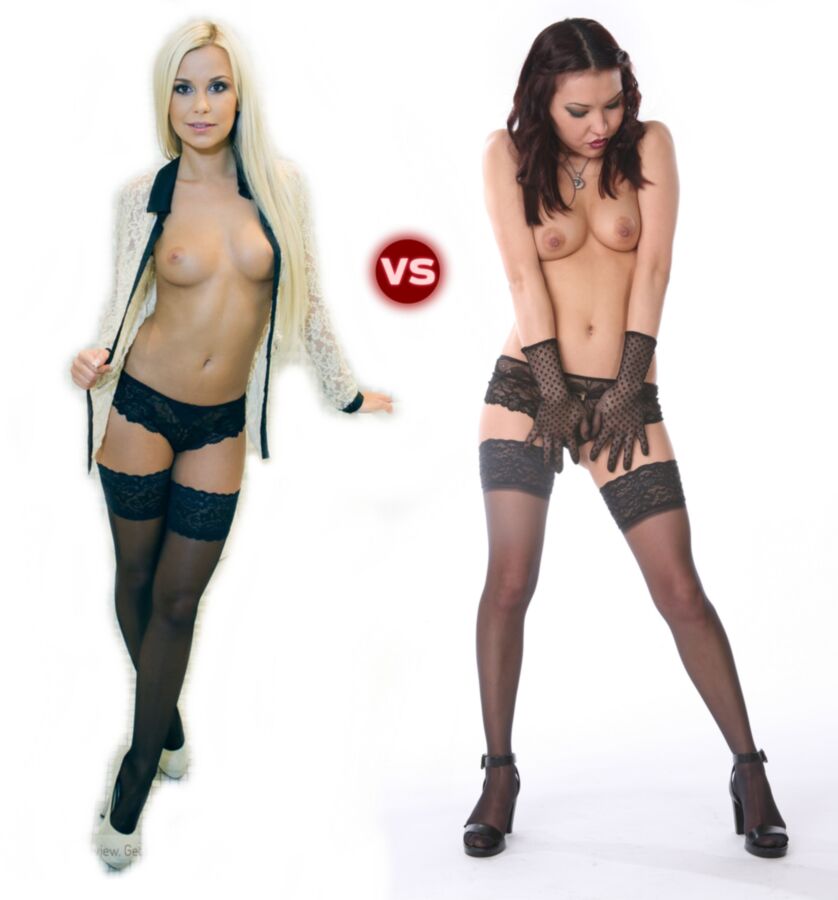 Free porn pics of Blonde vs Asian - battle for superiority 6 of 9 pics