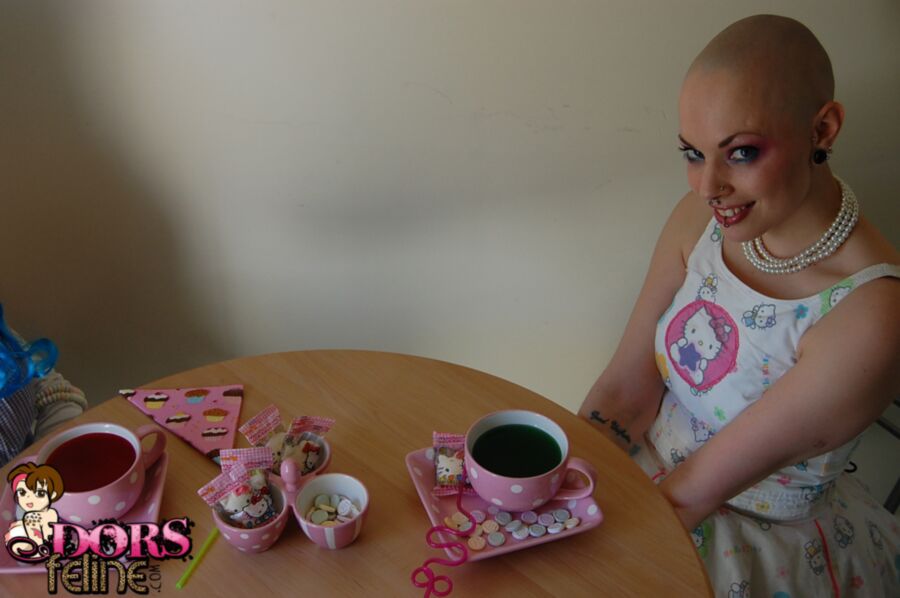 Free porn pics of Dors Feline - tea party 5 of 313 pics