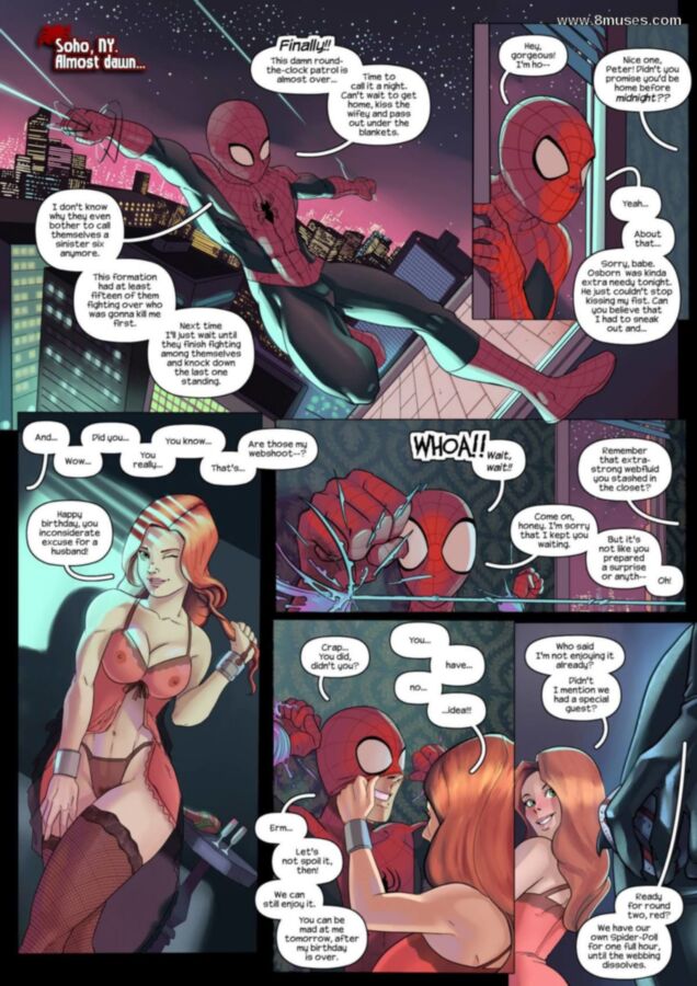 Free porn pics of Spider Man - Red and White Gifts 2 of 10 pics